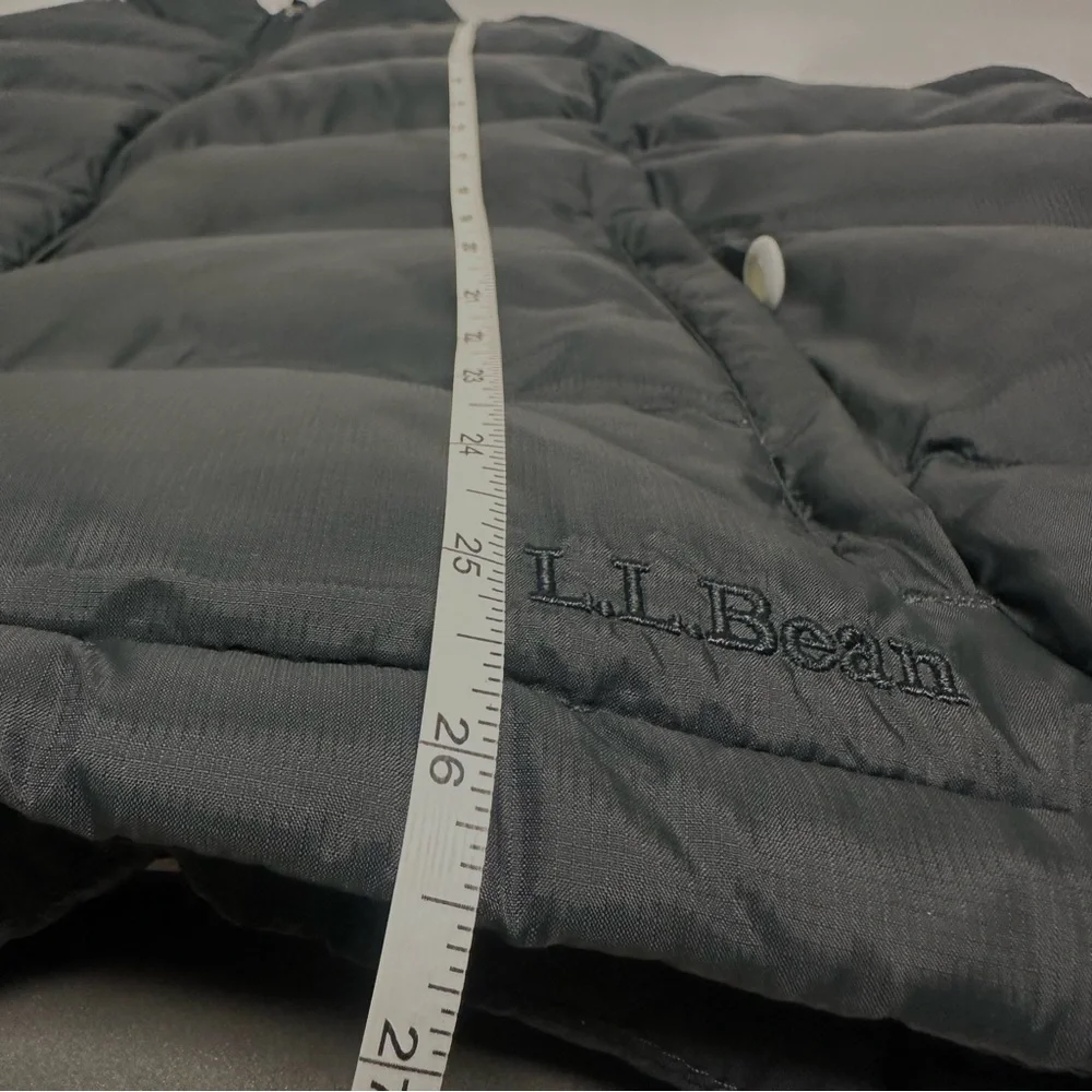 L.L.Bean Black Goose Down Vest Size 2XL - Warm, Lightweight, Excellent Condition